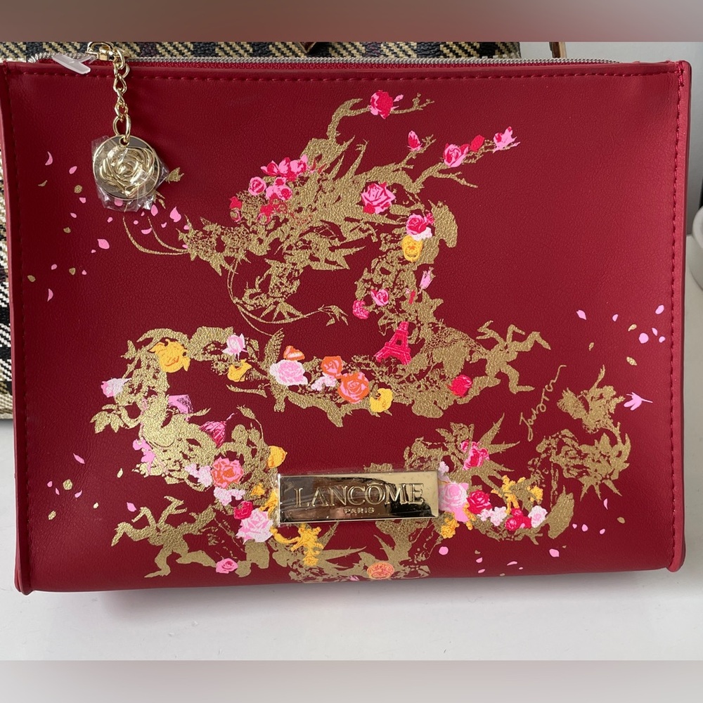 NWOT Lancome Cosmetics Bag Limited Edition